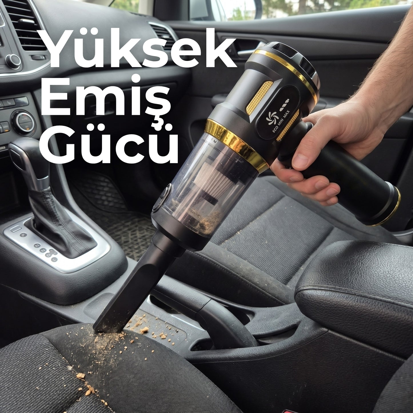 VacuMpia™ Pro Taşınabilir Araç Süpürgesi